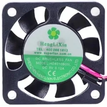 HengLiXin HD4010B05L 5V 0.12A DC Brushless 2 Wires Axial Cooling Fan