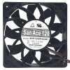 Sanyo Denki 9GV1248P4G041 DC 48V 0.42A 4 Wires PWM Axial Cooling Fan
