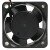 Sanyo Denki 109P0424H6D18 DC 24V 0.07A 3 Wires Axial Cooling Fan