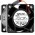 NMB-MAT 1611RL-04W-B69 DC 12V 0.35A 3 Wires Axial Cooling Fan