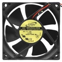 ADDA AD0812HX207300 DC 12V 0.15A 8025 Brushless Axial Cooling Fan