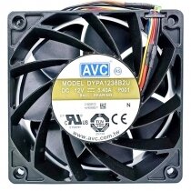 AVC DYPA1238B2U DC 12V 5.40A Ball Bearing Waterproof Axial Cooling Fan