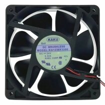KAKU KA1238X3200 DC 24V 0.32A 2 Wires Brushless Axial Cooling Fan