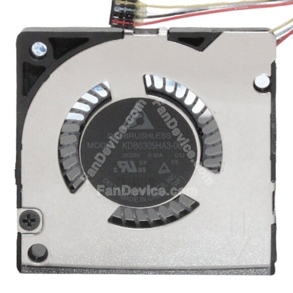 Delta KDB0305HA3-00 DC 5V 0.50A Brushless Blower Cooling Fan