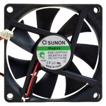 Sunon Maglev KDE1207PHV3 DC 12V 0.6W 2 Wires 7015 Axial Cooling Fan