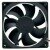 RUNDA RSH9225L24N41A DC 24V 0.32A 2 Wires Axial Cooling Fan