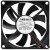 NMB-MAT 3106KL-04W-B70 DC 12V 0.34A 2 Wires Axial Cooling Fan