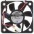 ADDA AD5005HB-D70 DC 5V 0.35A 2 Wires Brushless Axial Cooling Fan