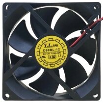 YaLn Fan Yate Loon D90BL-12 DC 12V 0.14A 2 Wires Axial Cooling Fan