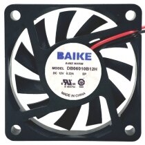 BAIKE DB06010B12H DC 12V 0.22A 2 Wires / 3 Wires Axial Cooling Fan