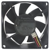 Panaflo FBA08A12L DC 12V 0.3A 3 Wires Brushless Axial Cooling Fan