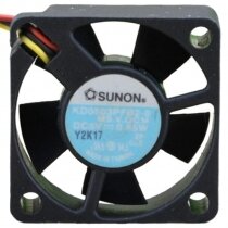 Sunon KD0503PFB2-8 DC 5V 0.65W 3 Wires 3010 Axial Cooling Fan