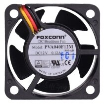 Foxconn PVA040F12M DC 12V 0.12A 2 / 3 / 4 Wires Brushless Axial Cooling Fan