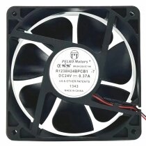 PELKO Motors R1238X24BPCB1-7 DC 24V 0.37A Brushless Axial Cooling Fan