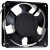STK SA12038B2H AC 220-240V 0.17A 2 Wires Ball Bearing Axial Cooling Fan