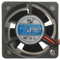 YM YM1204PKS1 12V 0.10A 2 Wires DC Brushless Axial Cooling Fan