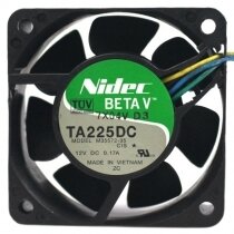 Nidec TA225DC M35572-35 DC 12V 0.17A 4 Wires Axial Cooling Fan