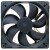 DFG DFG12025B12M 12V 0.25A 2 / 3 Wires DC Brushless Axial Cooling Fan