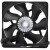 CoolerMaster A12025-24RB-4CP-F1 DC 12V 0.37A Axial Cooling Fan