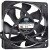 CoolerMaster A12025-24RB-4CP-F1 DC 12V 0.37A Axial Cooling Fan