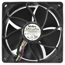 Nidec UltraFlo V12E12BS2B5-07A02 DC 12V 3A 250CFM Axial Cooling Fan