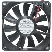 NMB 08015SS-24K-AA DC 24V 0.07A 2 Wires / 3 Wires Axial Cooling Fan