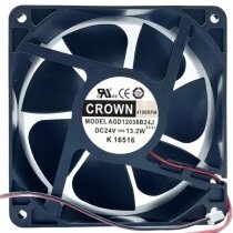 CROWN AGD12038B24J DC 24V 13.2W 2 Wires 4100RPM Axial Fan