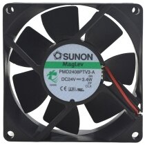 Sunon Maglev PMD2408PTV3-A DC 24V 3.4W 2 / 3 Wires 8025 Axial Fan