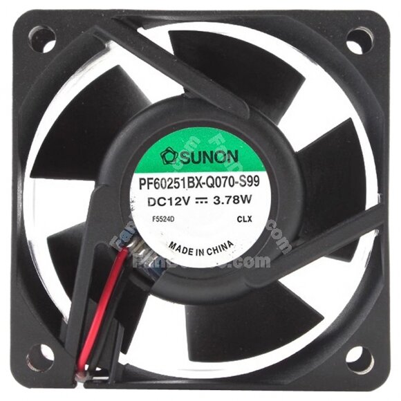 Sunon PF60251BX-Q070-S99 DC 12V 3.78W Axial Cooling Fan