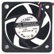 ADDA AG04012VB205B00 12V 0.30A 4 Wires 4020 DC Brushless Axial Fan