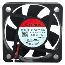 Sunon EF50151B1-Q07A-A99 DC 13.5V 0.96W 2 Wires Axial Cooling Fan