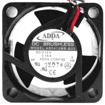 ADDA AD0412MB-B33 12V 0.18A DC Brushless 2 / 3 Wires Axial Cooling Fan