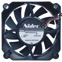 Nidec M60R24MGAB-53J61 DC 24V 0.08A 3 Wires Axial Cooling Fan