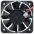 NMB 05015SS-24P-YA DC 24V 0.08A 2 Wires Axial Cooling Fan