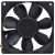 Sanyo 109R0812L415 DC 12V 0.06A 3 Wires Axial Cooling Fan