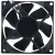 ADDA AD08012UX257301 12V 0.30A DC Brushless 3 Wires Axial Cooling Fan