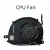 CPU & GPU Fan for Dell XPS 13 9340 9350 2024 01R0HN 0CJF8H