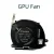 CPU & GPU Fan for Dell XPS 13 9340 9350 2024 01R0HN 0CJF8H