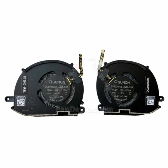 CPU & GPU Fan for Dell XPS 13 9340 9350 2024 01R0HN 0CJF8H