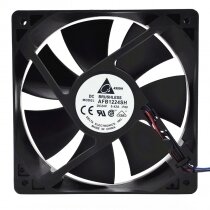 Delta AFB1224SH DC 24V 0.42A 2 Wires / 3 Wires Axial Cooling Fan