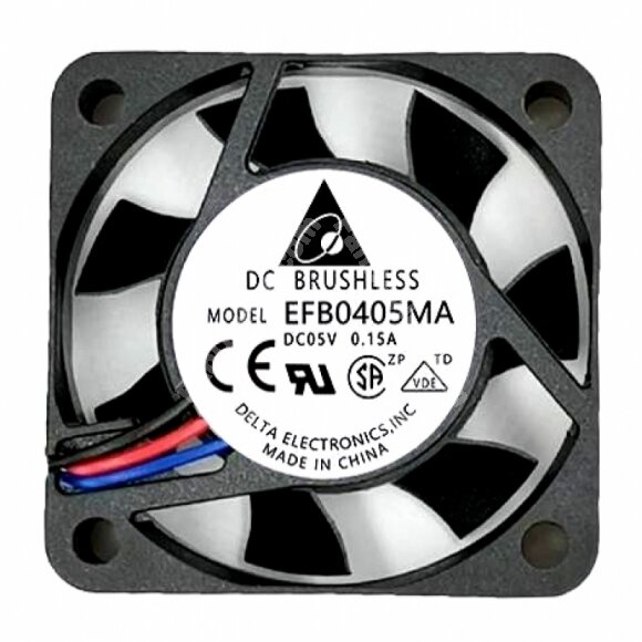 Delta EFB0405MA DC 5V 0.15A 2 Wires / 3 Wires Axial Cooling Fan