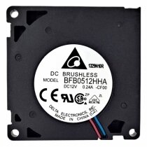 Delta BFB0512HHA DC 12V 0.24A 2 Wires / 3 Wires Blower Cooling Fan