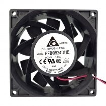 Delta PFB0924DHE DC 24V 1.74A 2 Wires / 3 Wires / 4 Wires Axial Cooling Fan