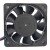 Delta AFB0612MB DC 12V 0.12A 2 Wires / 3 Wires Axial Cooling Fan