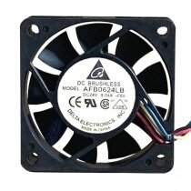 Delta AFB0624LB DC 24V 0.04A 2 Wires / 3 Wires Axial Cooling Fan