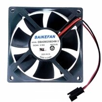 BAIKEFAN DBA08025B24M-3 DC 24V 0.25A 2 Wires Axial Cooling Fan