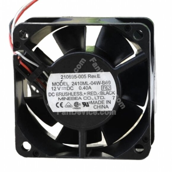 NMB 2410ML-04W-B69 DC 12V 0.40A 2 Wires / 3 Wires Axial Cooling Fan