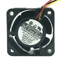 Sanyo Denki 109P0424B302 DC 24V 0.13A 2 Wires / 3 Wires Axial Cooling Fan