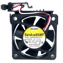 Sanyo Denki San Ace 60WF 9WF0624H707A A90L-0001-0567#B DC 24V 0.11A Axial Cooling Fan