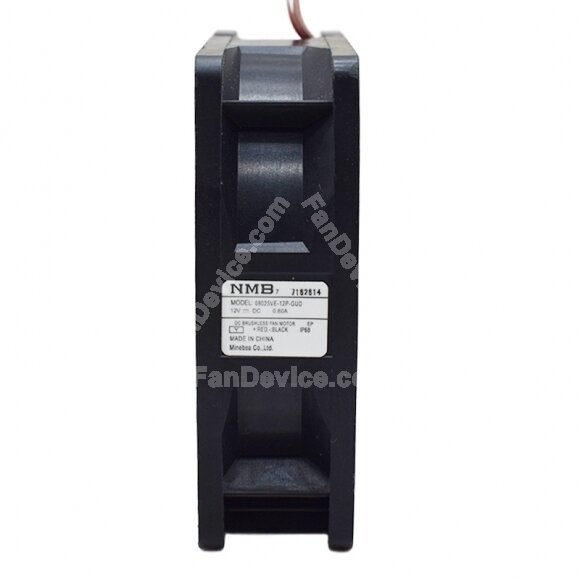 NMB 08025VE-12P-GUO DC 12V 0.80A 8025 IP68 Waterproof Axial Cooling Fan